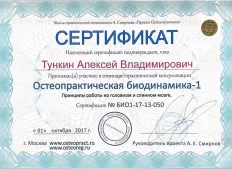 Сертификат участия в семинаре\практической консультации